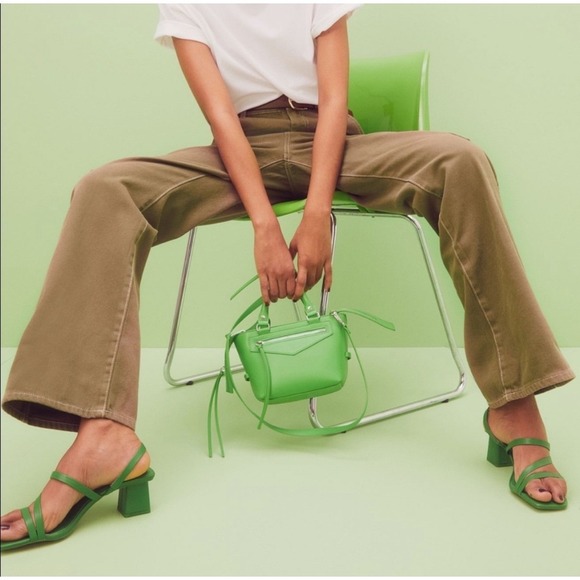 H&M Wide Cargo Trousers Wide Leg Pants Size 12 - Picture 2 of 8